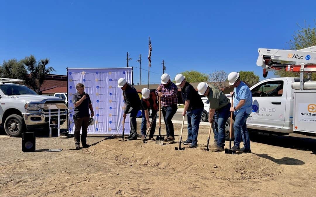 unWired Broadband Breaks Ground on NextGen Fiber Internet in Coalinga, CA